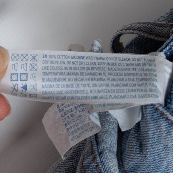 3 for $25 Forever 21 Patchwork Denim Mini Skirt Size 25 - Picture 7 of 7